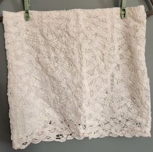 White Lace Skirt